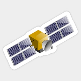 Satellite Image Sticker